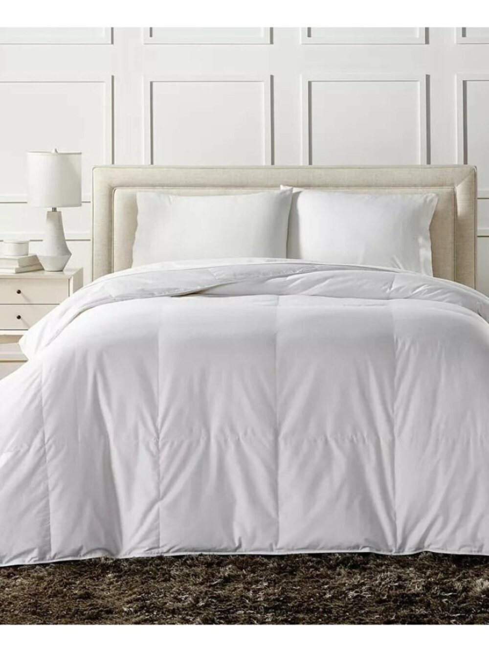 Charter Club White Down Lightweight Comforter Twin MSRP $330